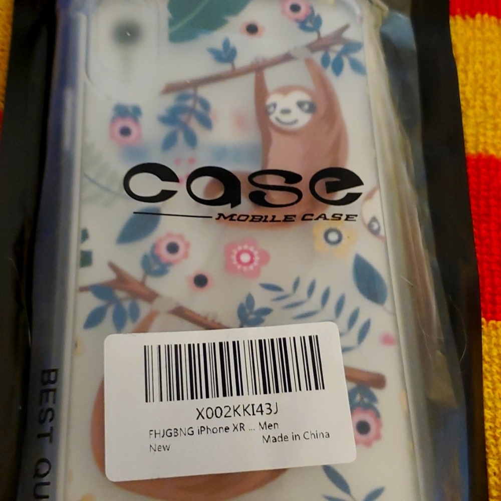 Sloth iPhone xr case
